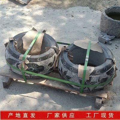 古建筑石雕柱墩廠家加工 拋光空心石柱墩 室內外裝修柱頂石